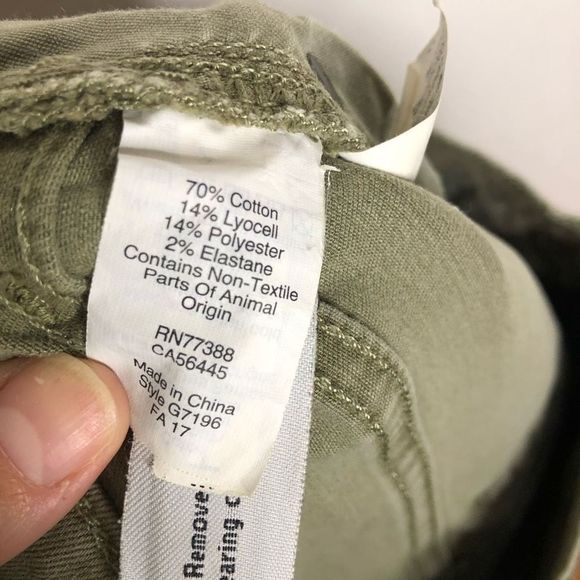 Madewell 9” high rise skinny jeans raw hem size 28 - Picture 10 of 11